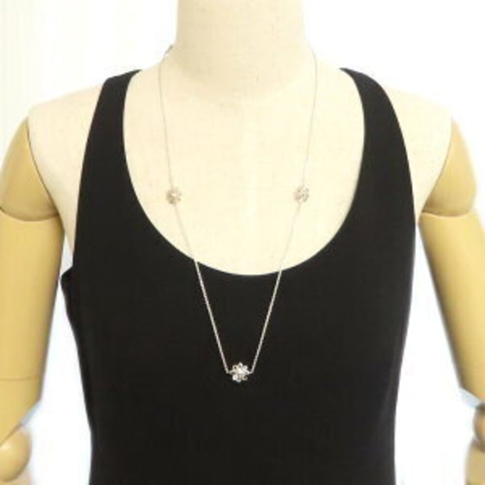 TIFFANY Co Daisy Necklace Motifs Long Paloma Picasso Silver